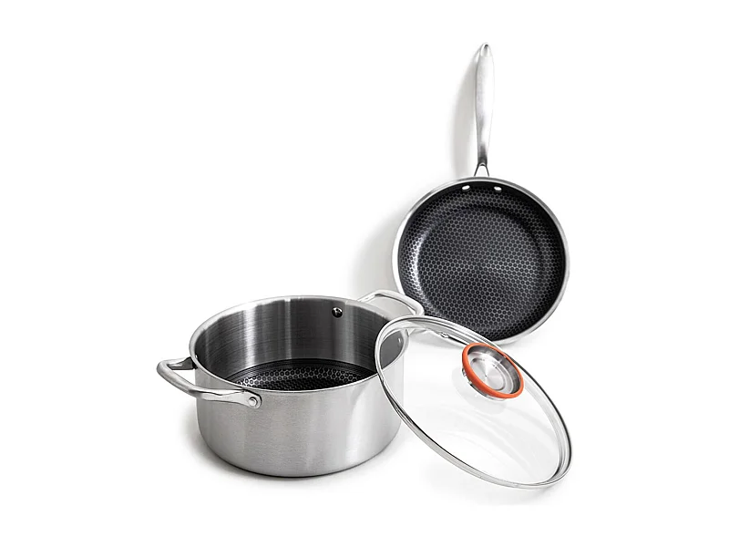 Set de 3 pièces triplex - "Black Cube"