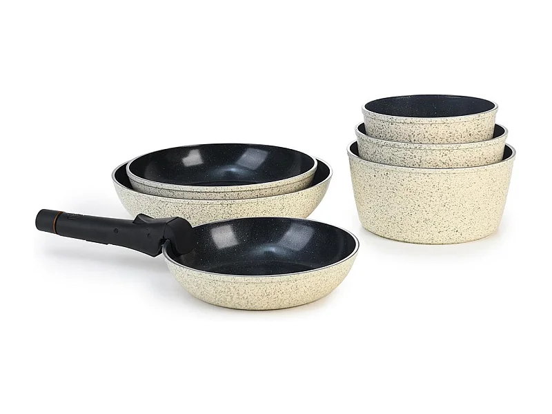 Set de 7 pièces vert amovible - "Jade"