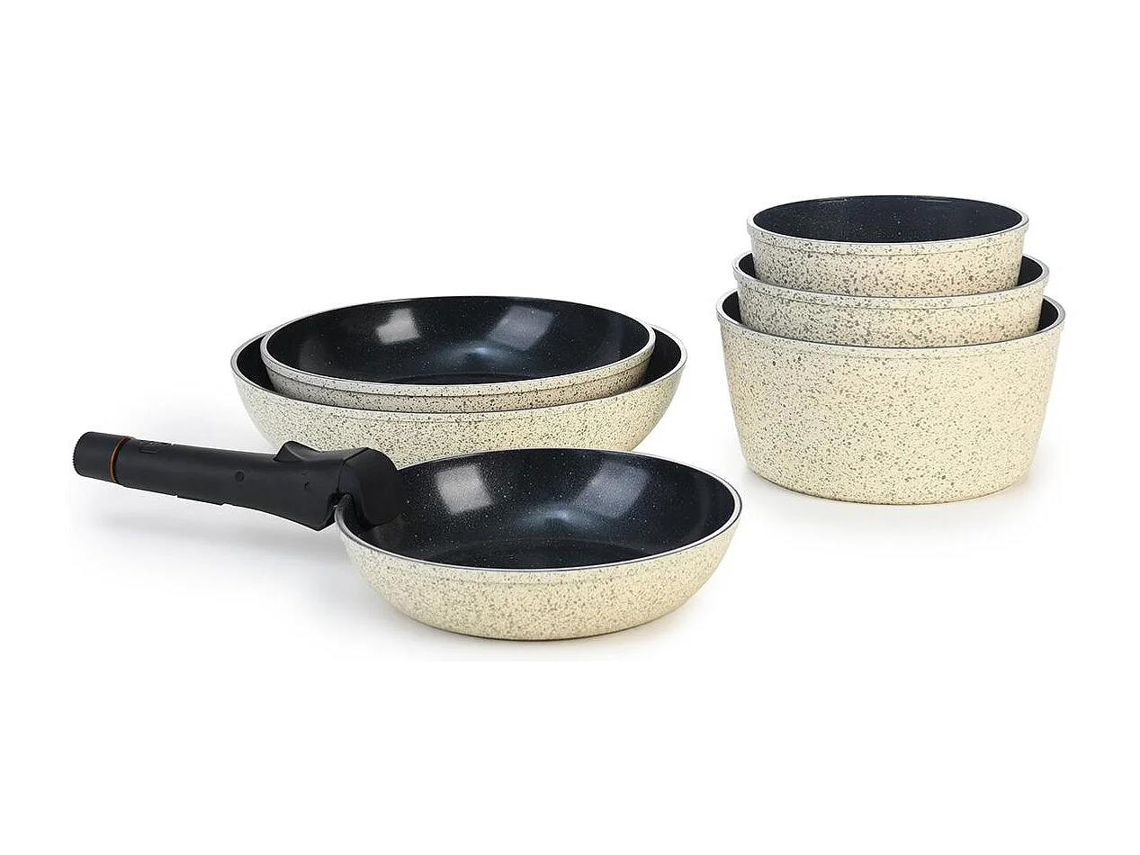 Set de 7 pièces vert amovible - "Jade"