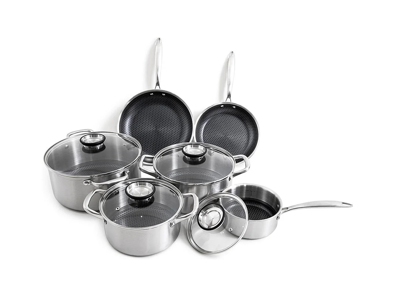 Set de 10 pièces triplex - "Black Cube"