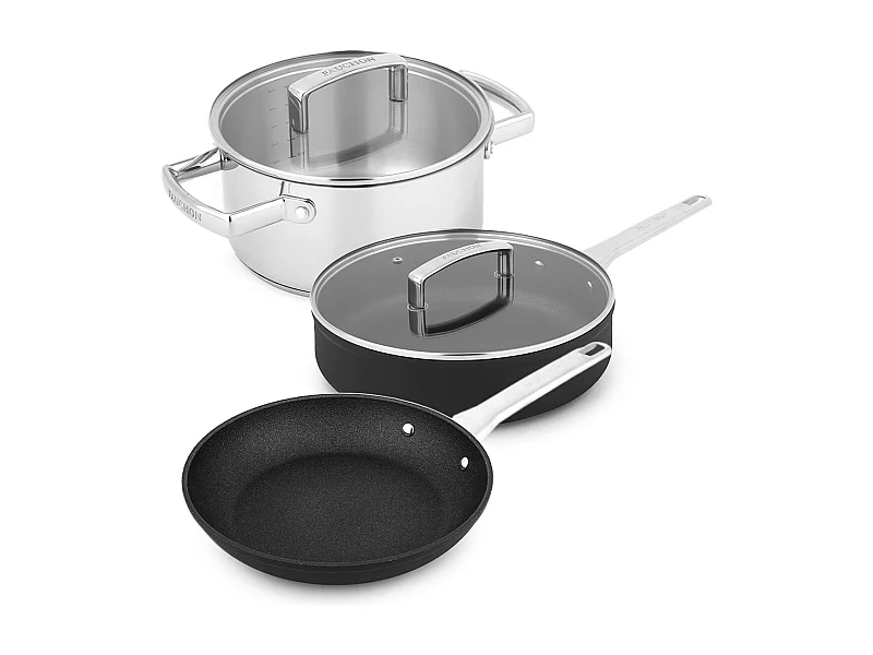 Set 5 pièces 28cm antiadhésive aluminium SIGNATURE