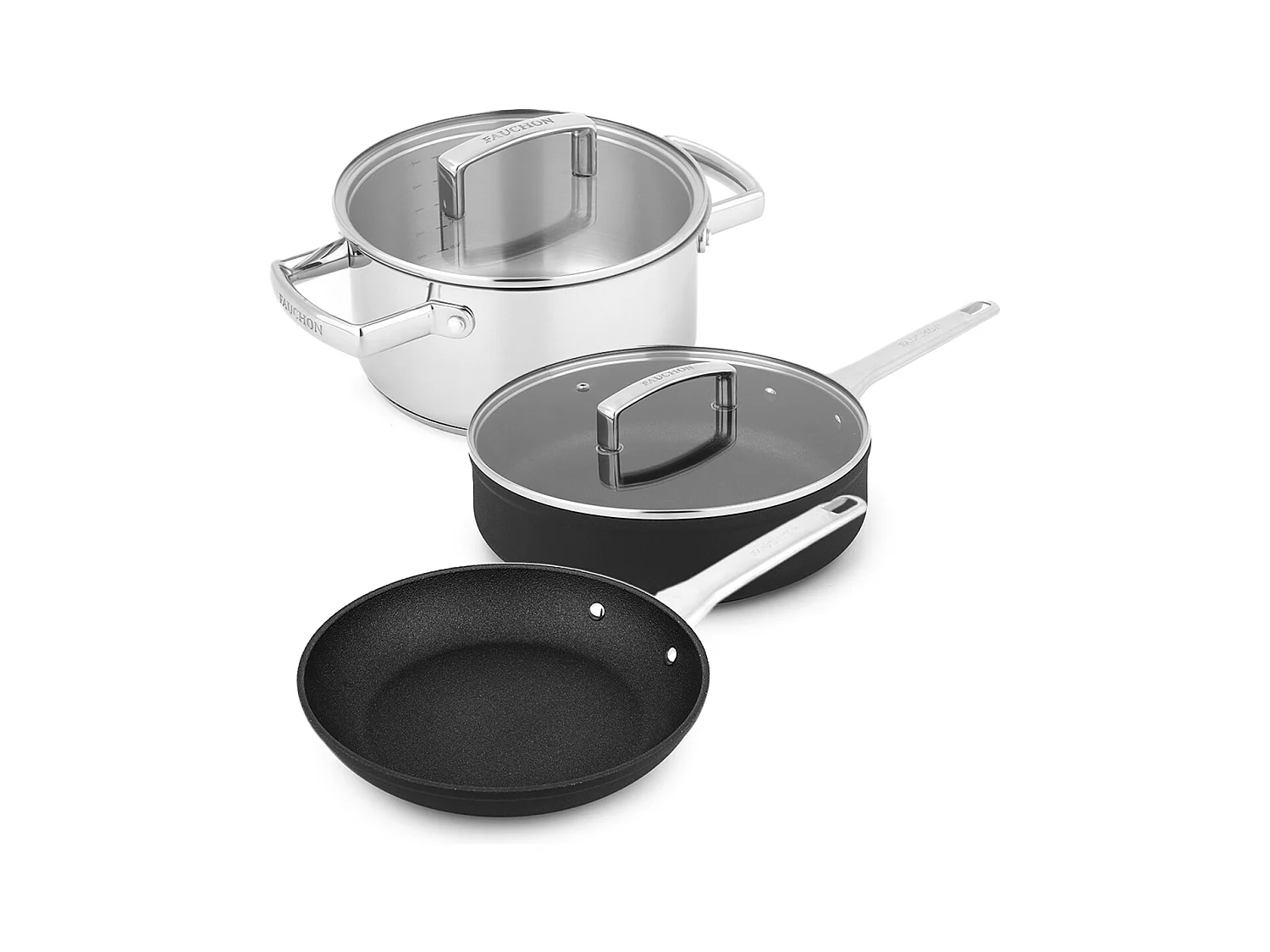 Set 5 pièces 28cm antiadhésive aluminium SIGNATURE