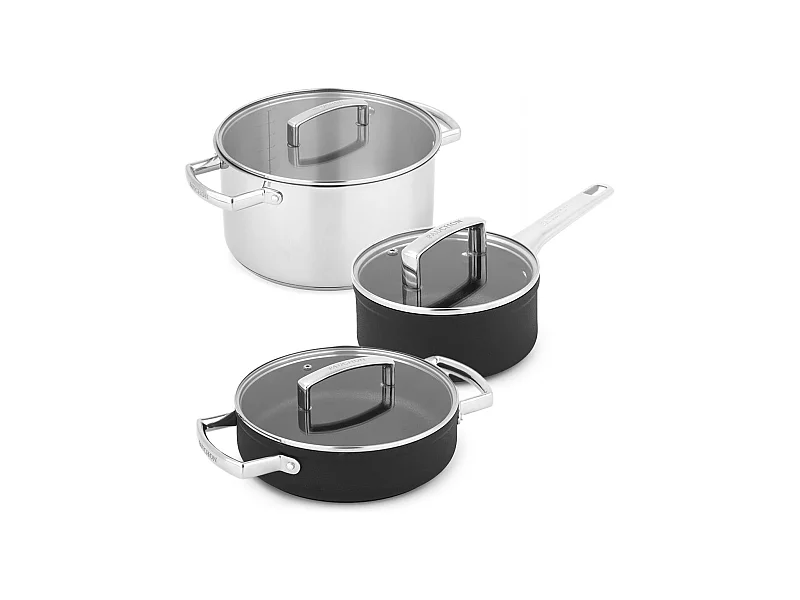 Set 6 pièces 28cm antiadhésive aluminium SIGNATURE