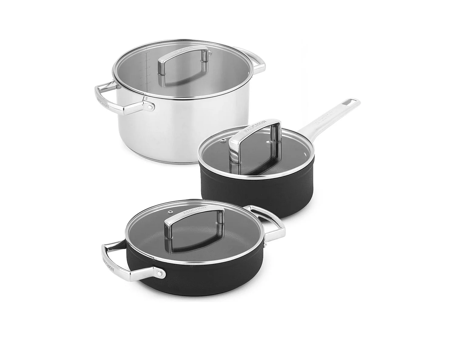 Set 6 pièces 28cm antiadhésive aluminium SIGNATURE