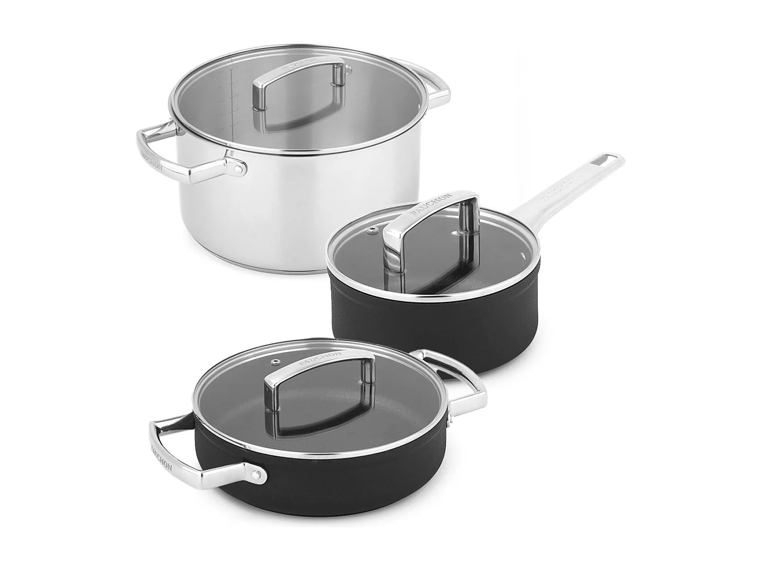 Set 6 pièces 28cm antiadhésive aluminium SIGNATURE