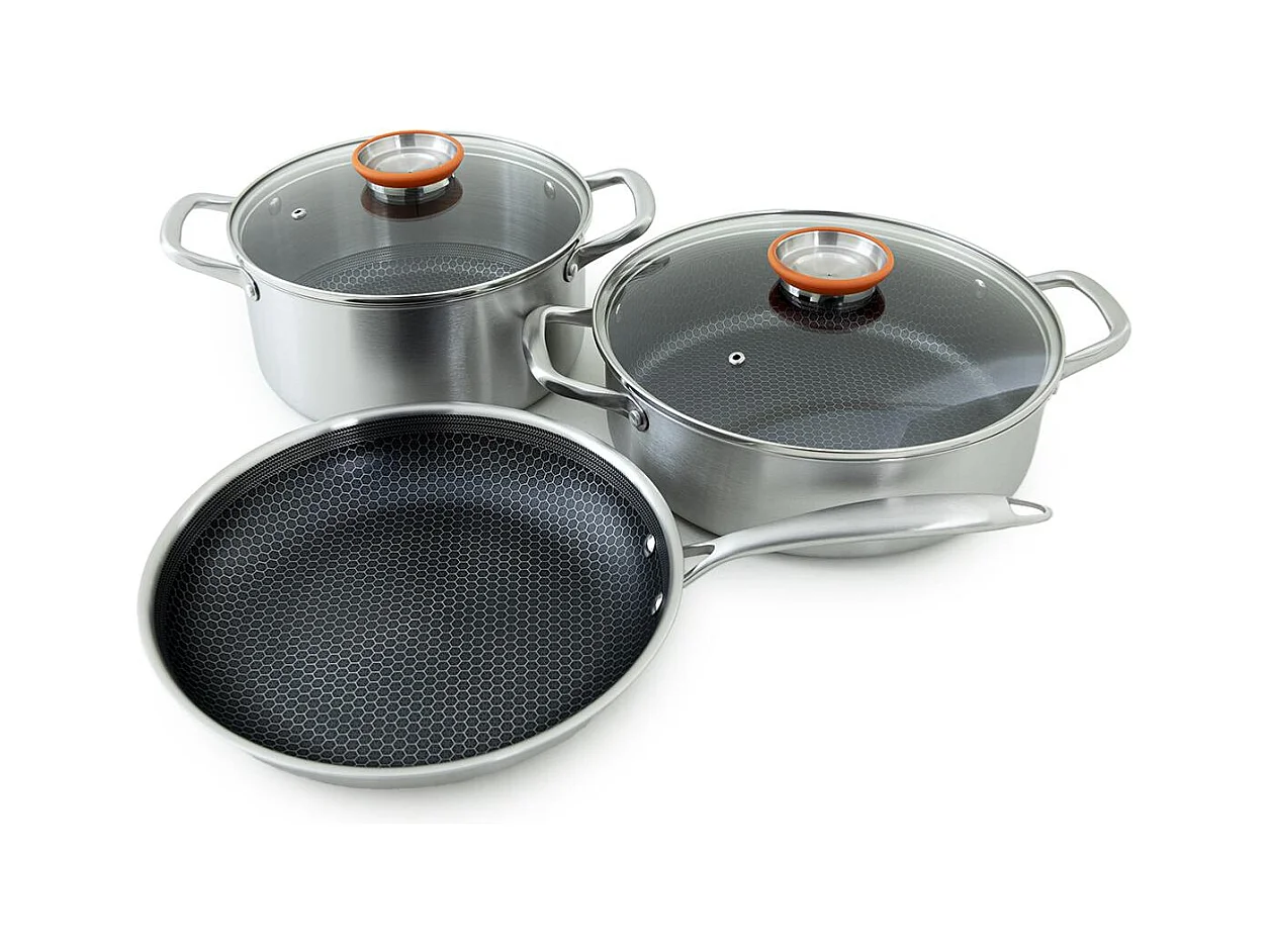 Set de 5 pièces triplex - "Black Cube"