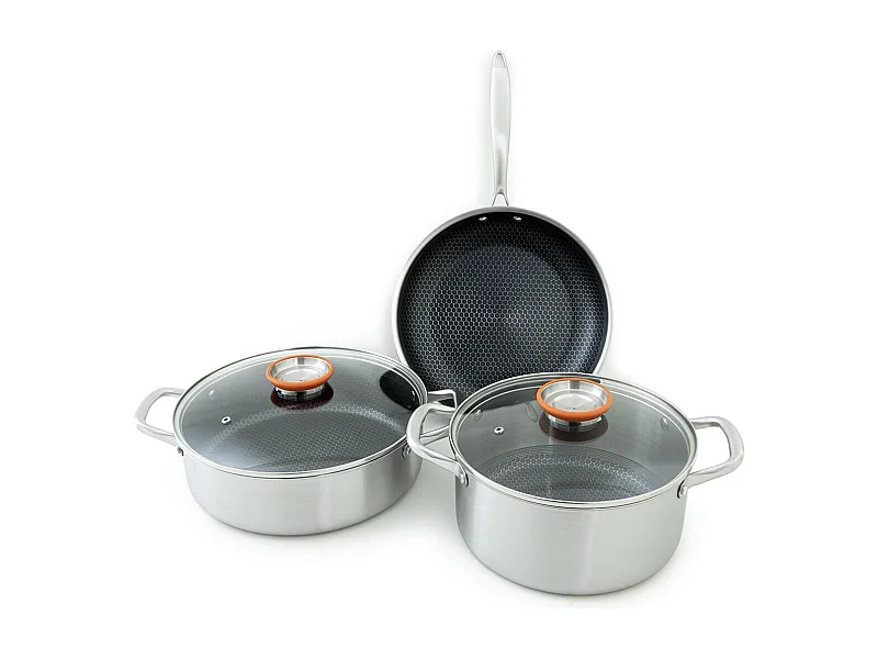 Set de 5 pièces triplex - "Black Cube"