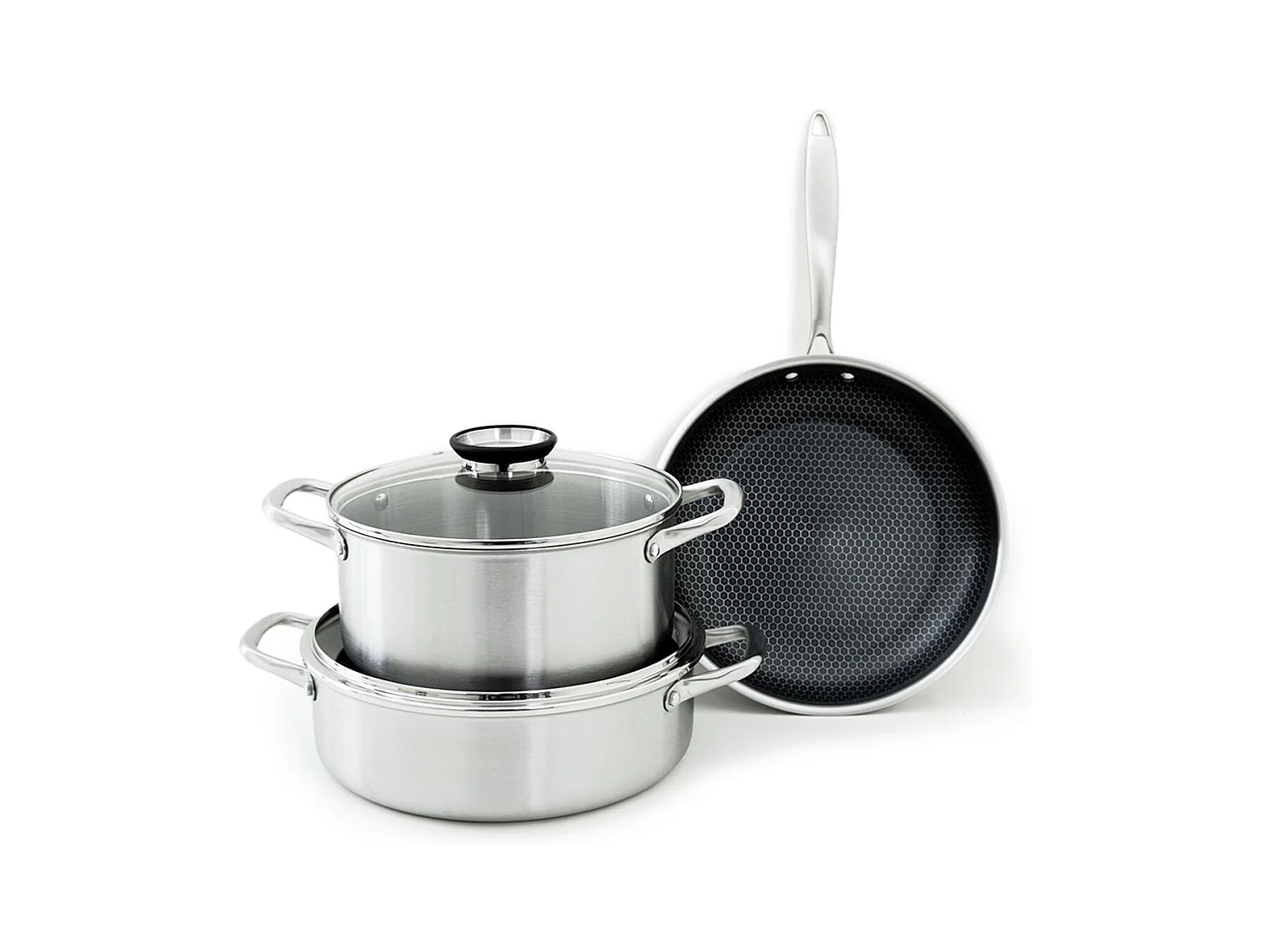 Set de 5 pièces triplex - "Black Cube"