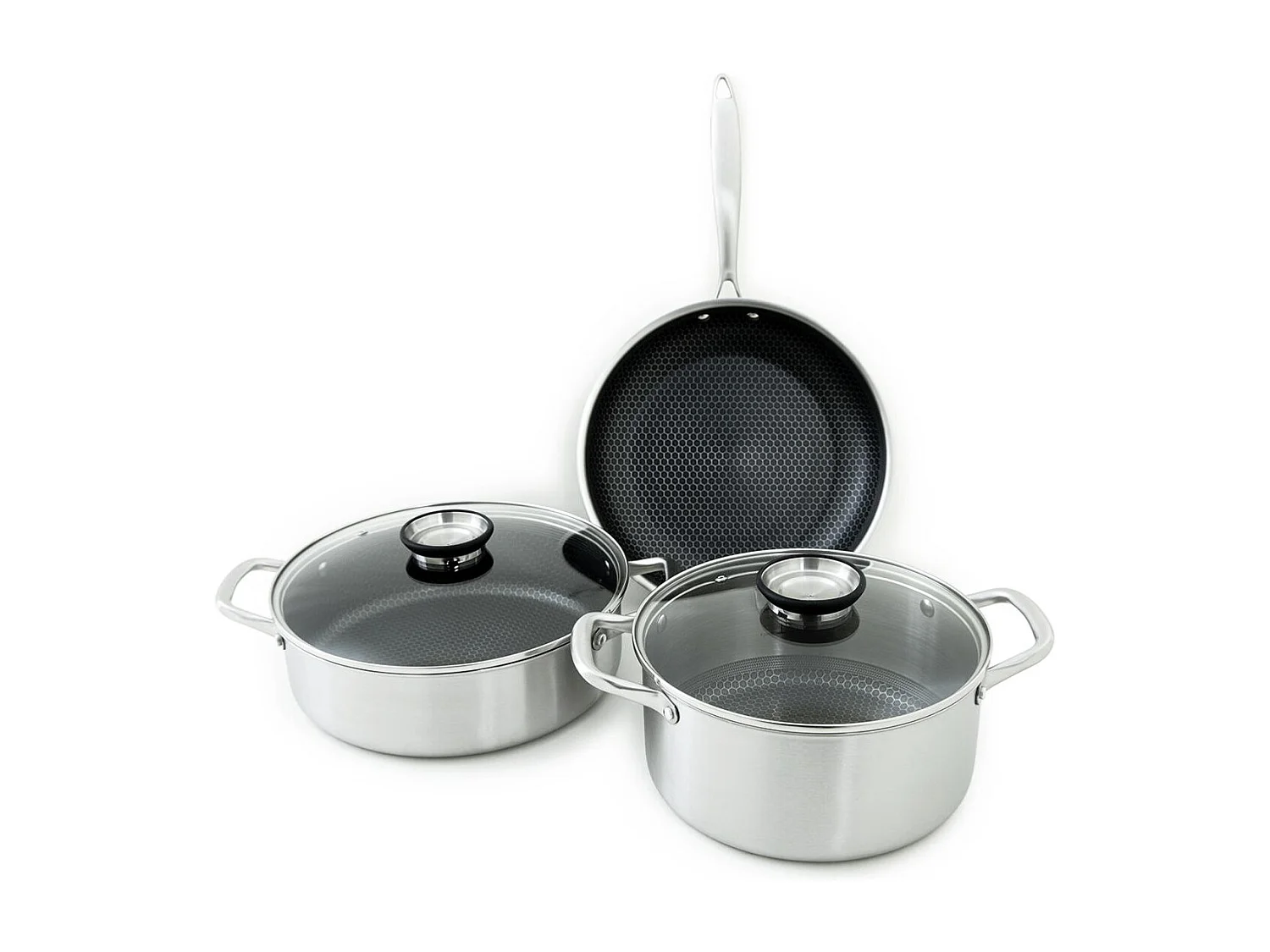 Set de 5 pièces triplex - "Black Cube"