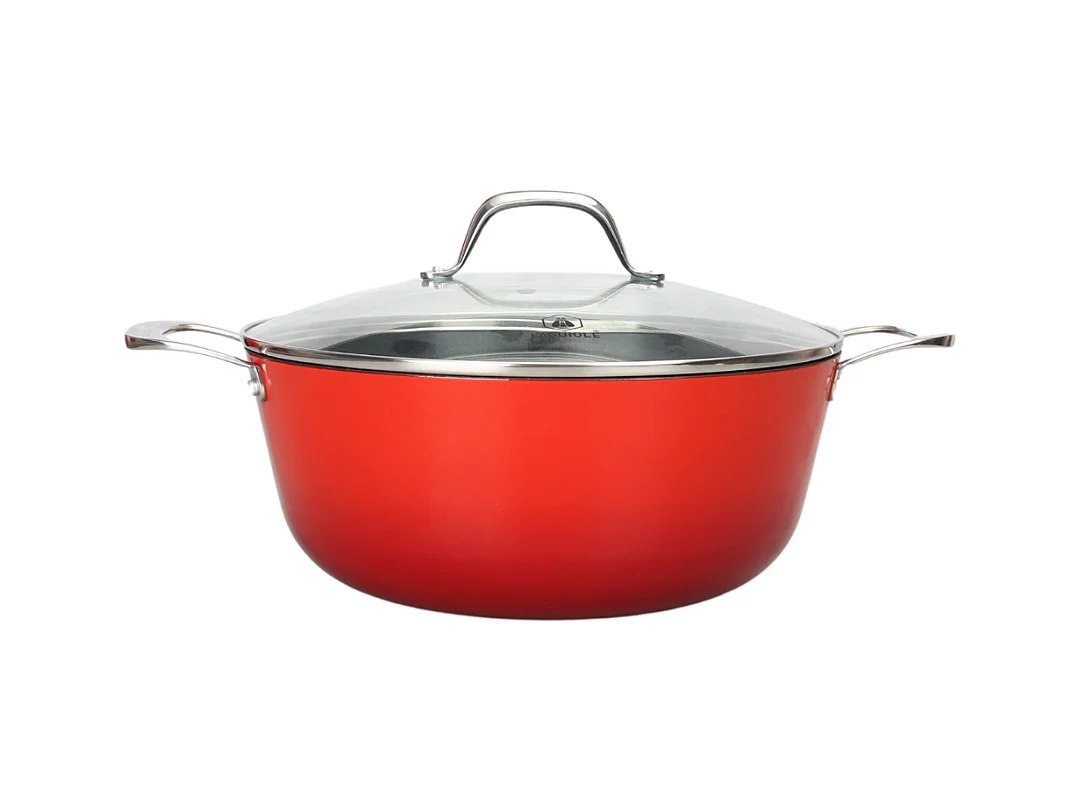 Faitout rouge 24cm - "Red AirIron"