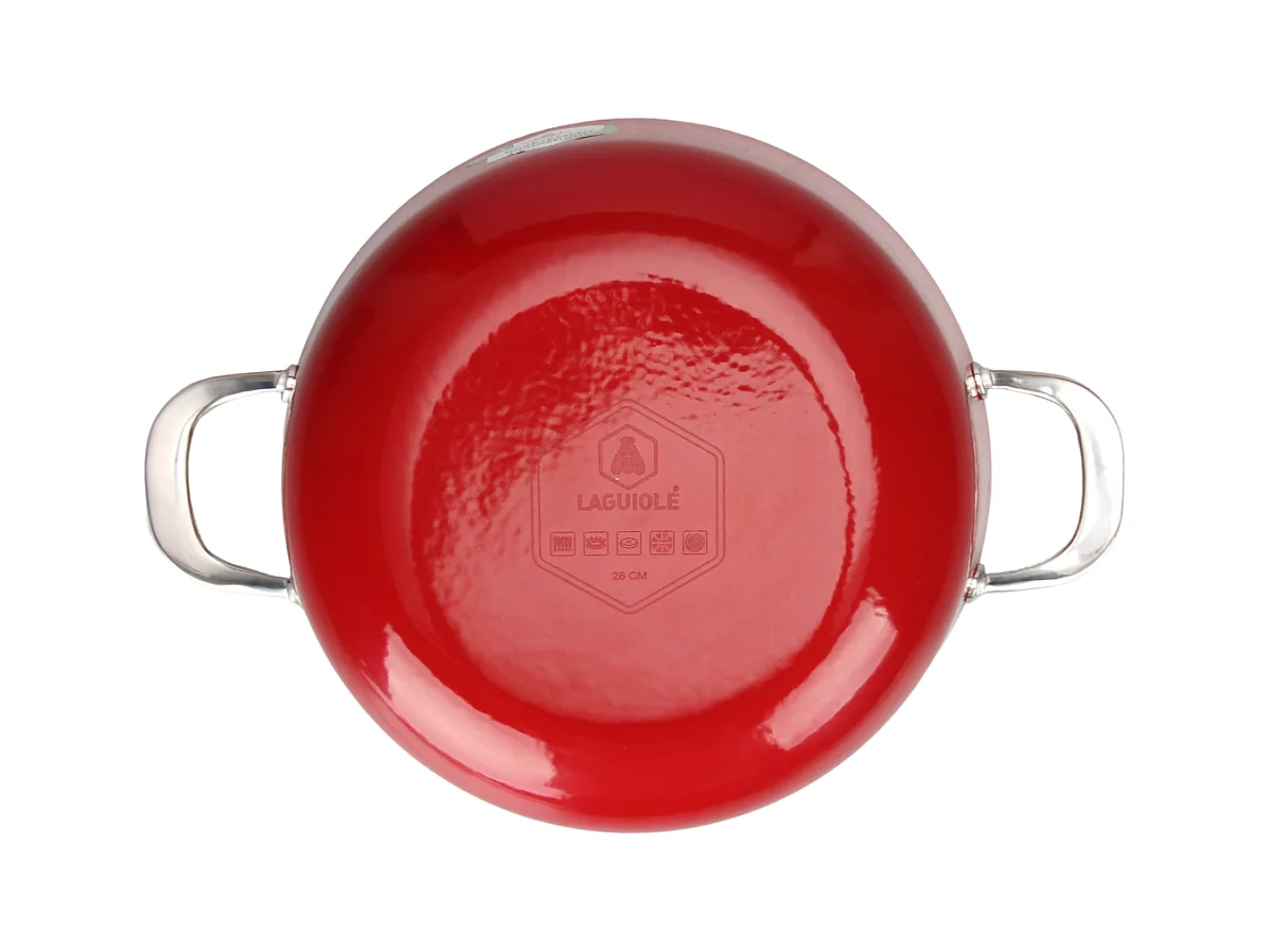 Faitout rouge 24cm - "Red AirIron"