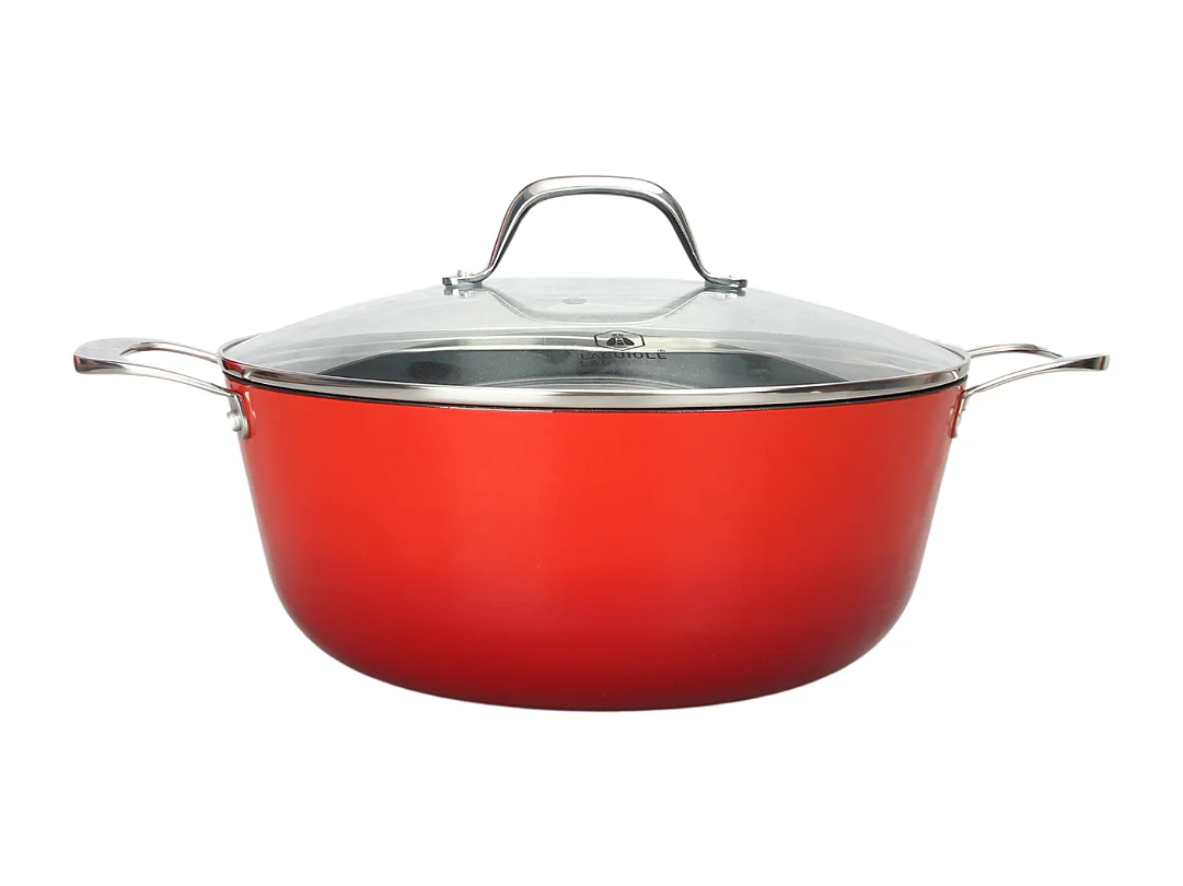 Faitout rouge 24cm - "Red AirIron"