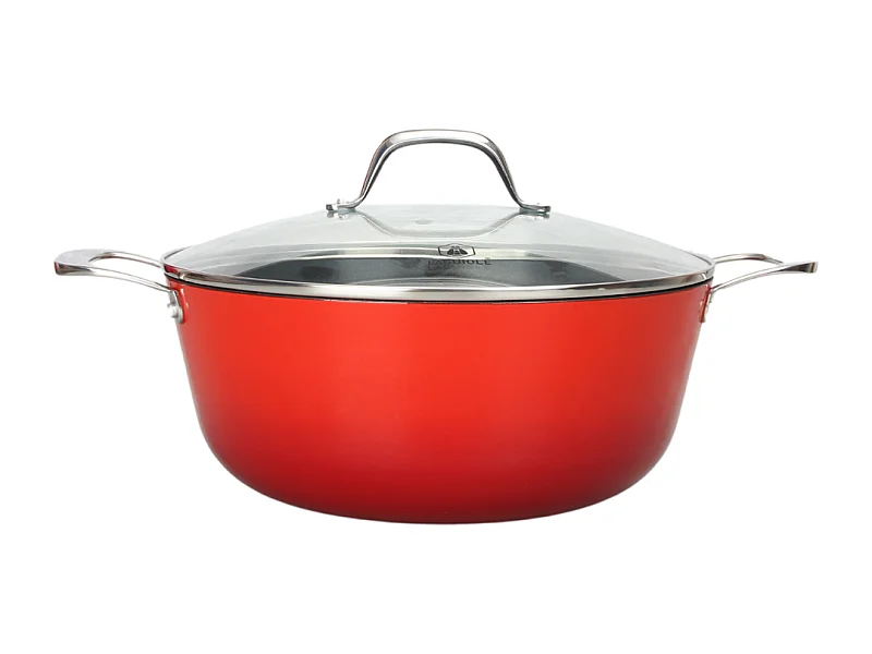 Faitout rouge 24cm - "Red AirIron"