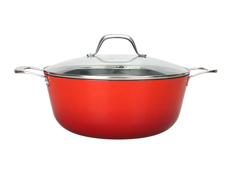 Faitout rouge 24cm - "Red AirIron"