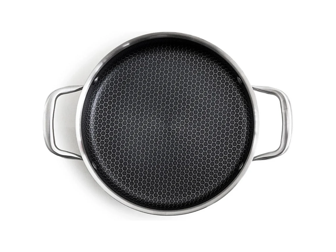 Sautoir 24cm triplex avec couvercle - "Black Cube"