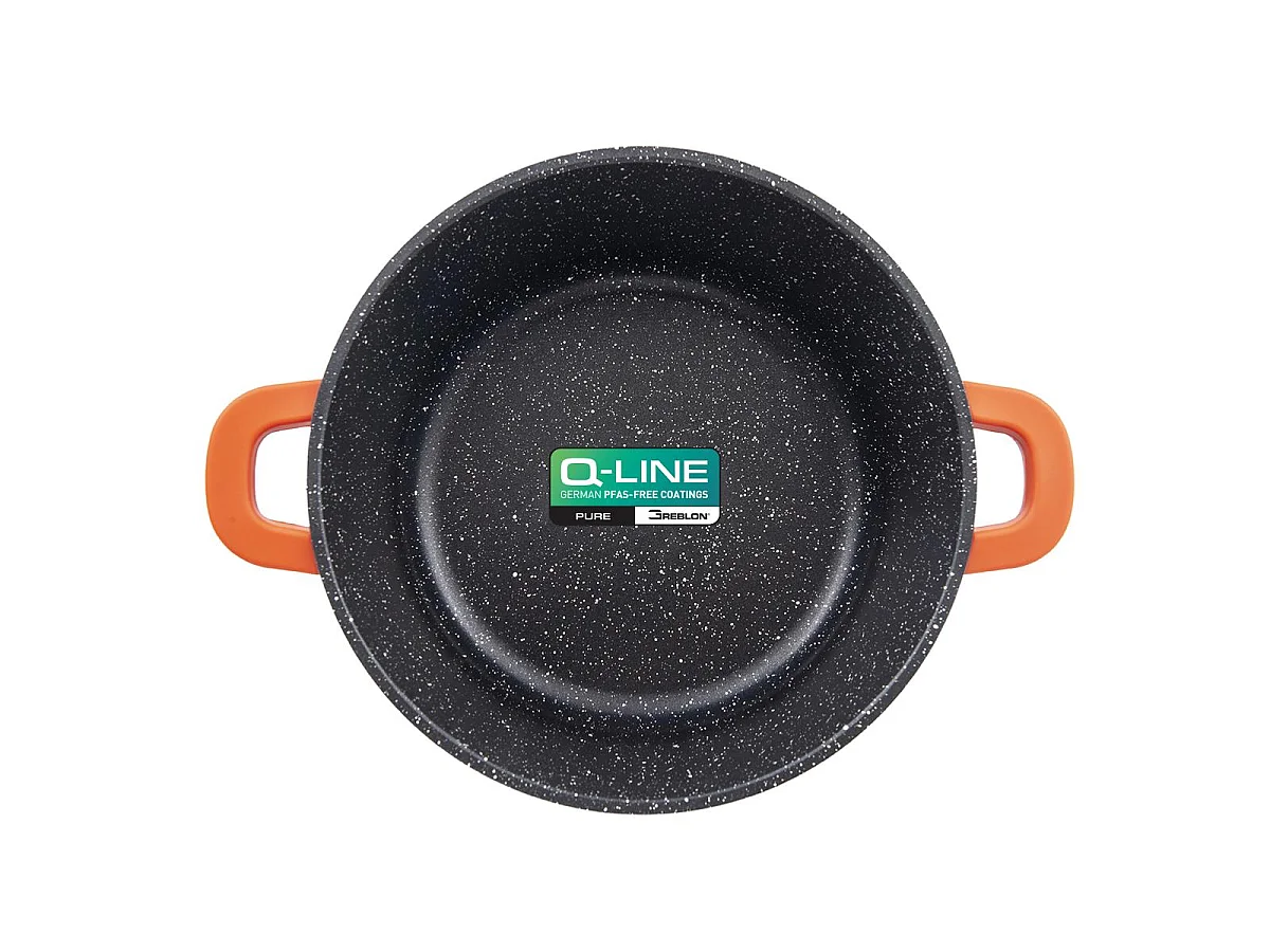 Faitout noir 40cm revêtement céramique - "RobuCook"