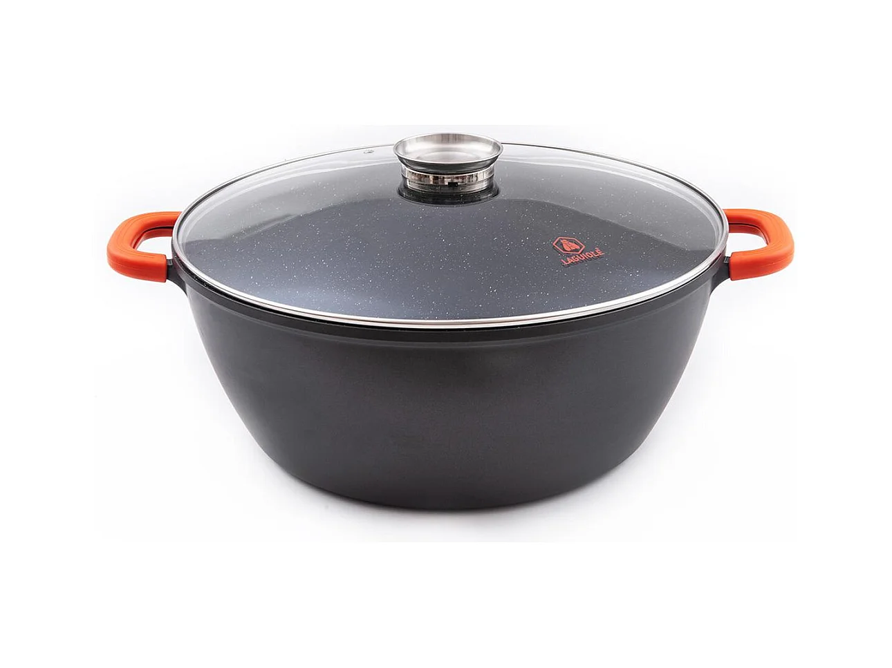 Faitout noir 44cm revêtement céramique - "RobuCook"