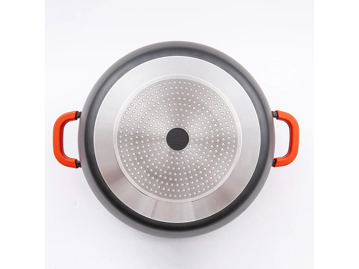 Faitout noir 44cm revêtement céramique - "RobuCook"