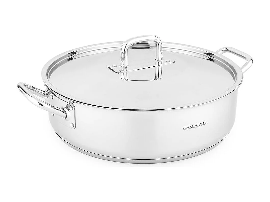 Sautoir inox - 42cm induction