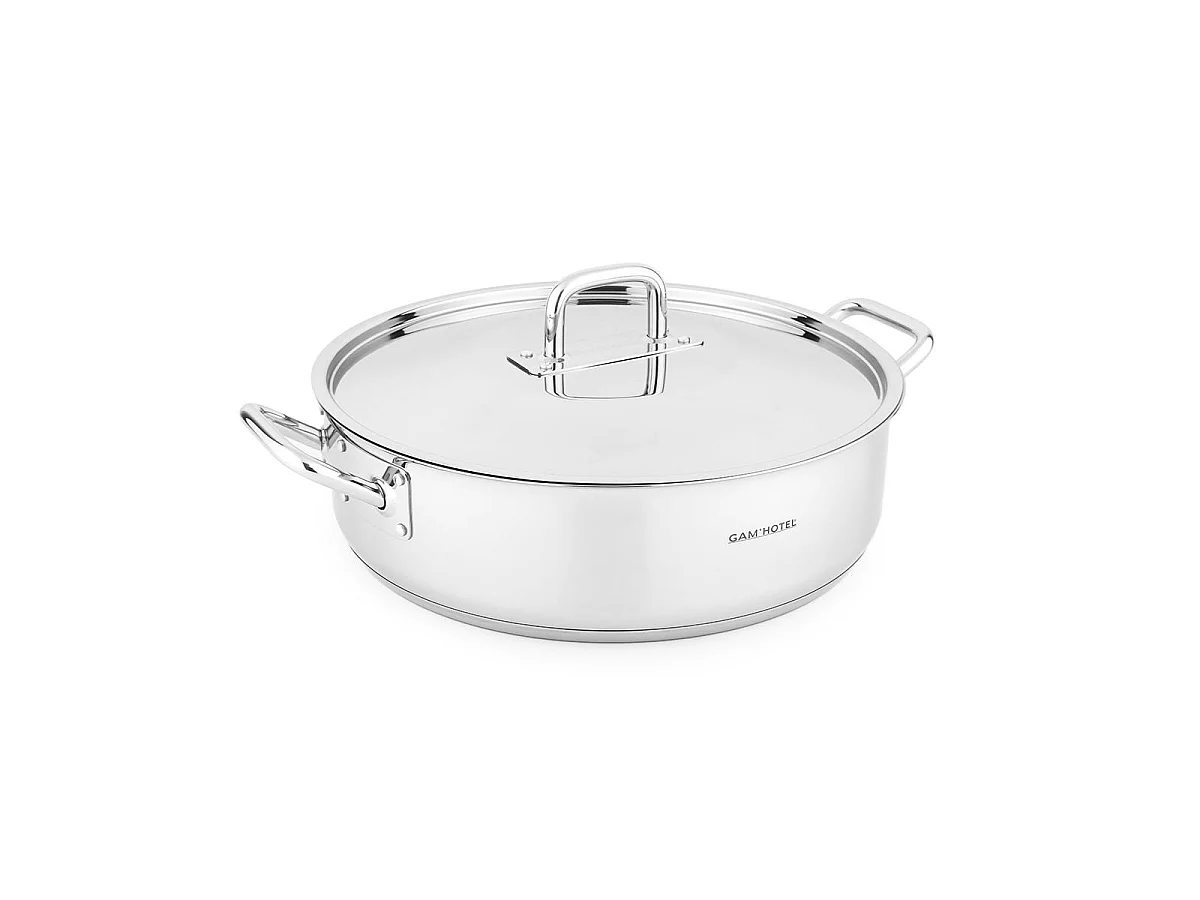 Sautoir inox - 42cm induction