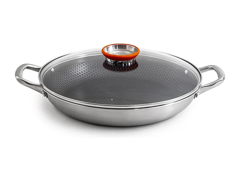 Plat à paëlla 32cm triplex - "Black Cube"