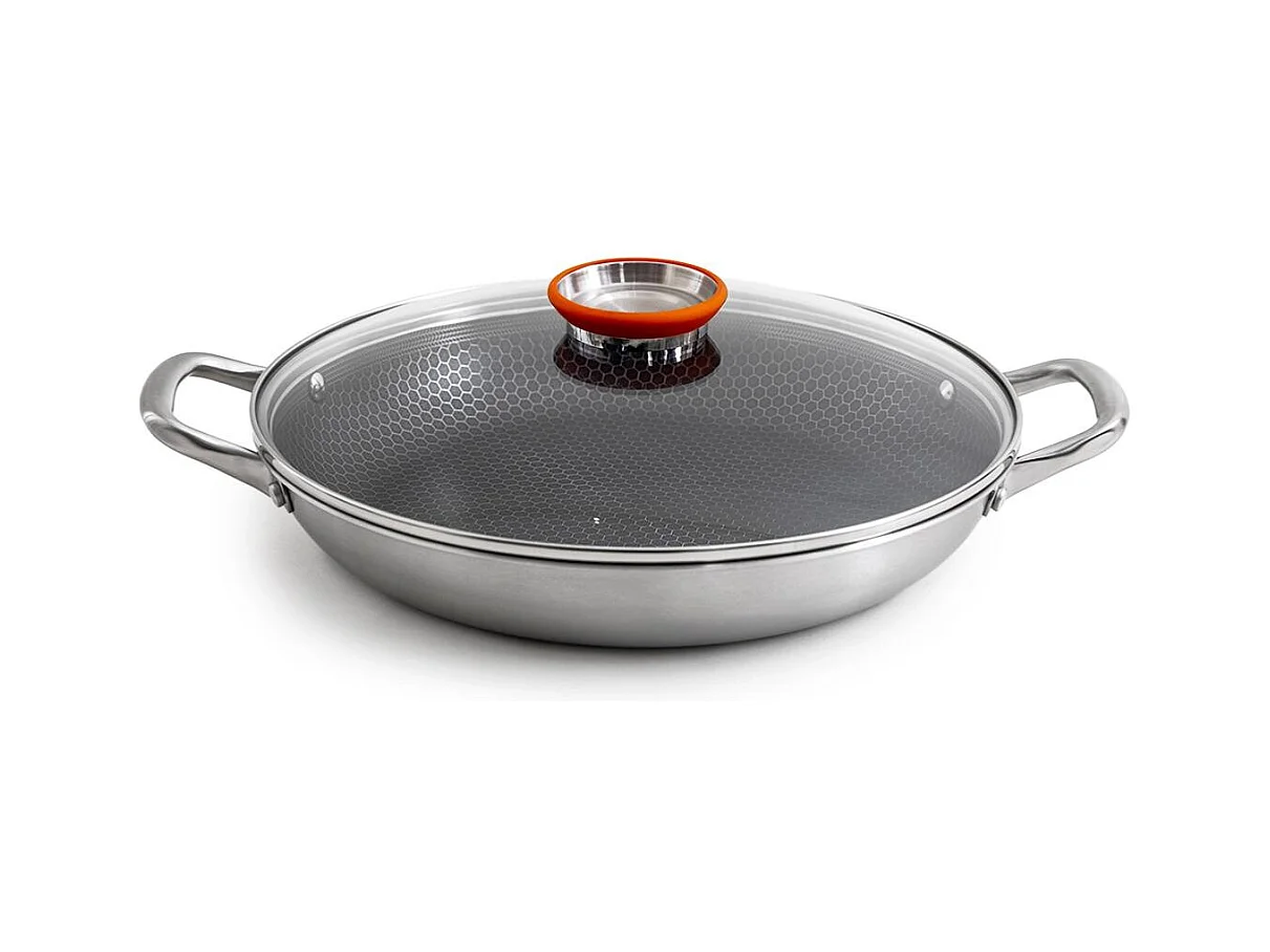 Plat à paëlla 32cm triplex - "Black Cube"