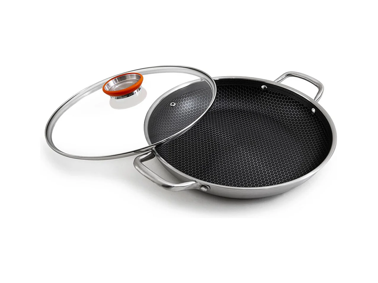 Plat à paëlla 32cm triplex - "Black Cube"