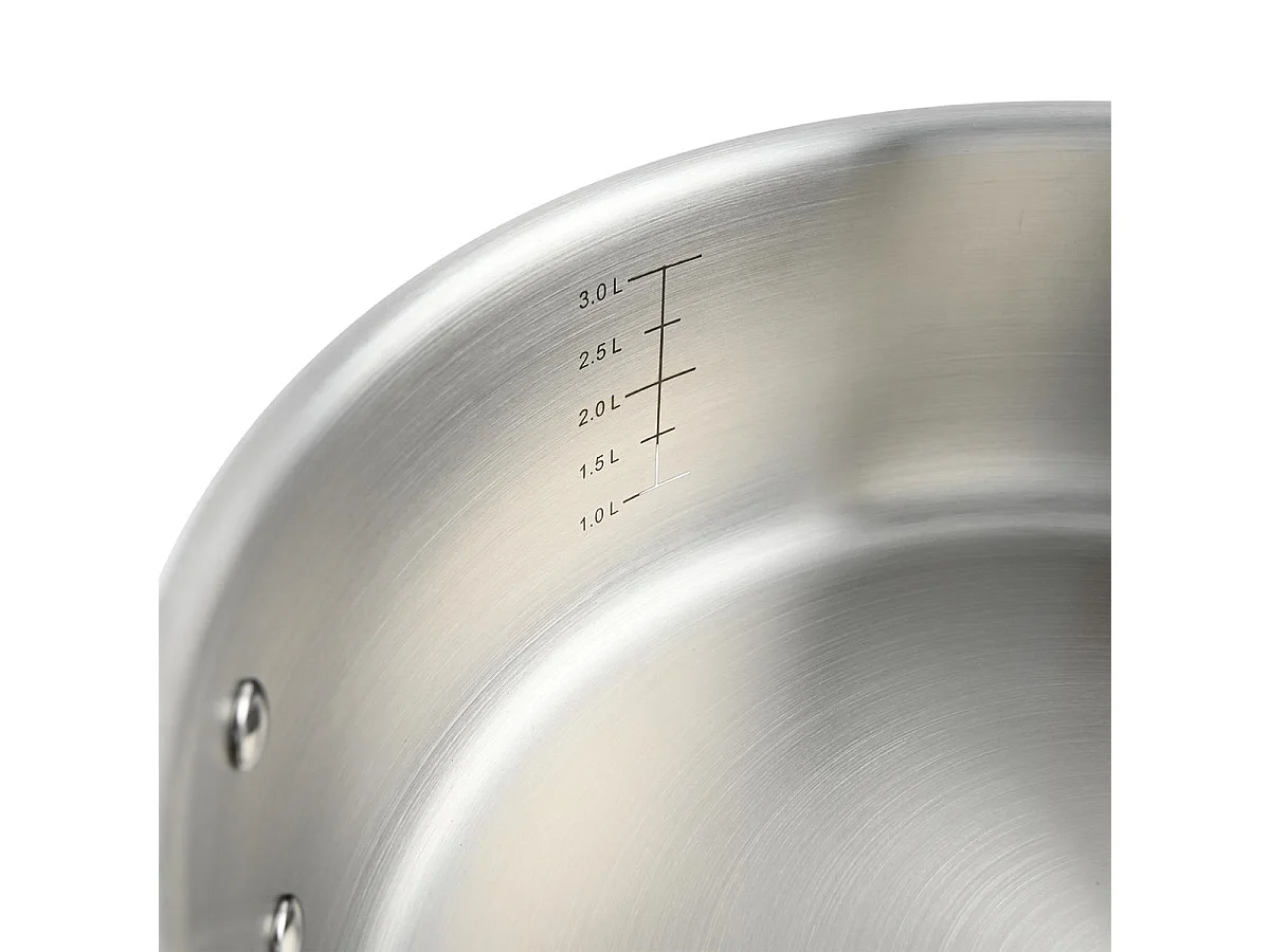 Faitout triplex inox 28cm