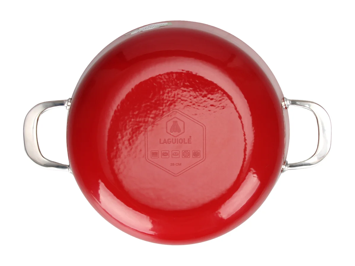 Faitout rouge 28cm - "Red AirIron"