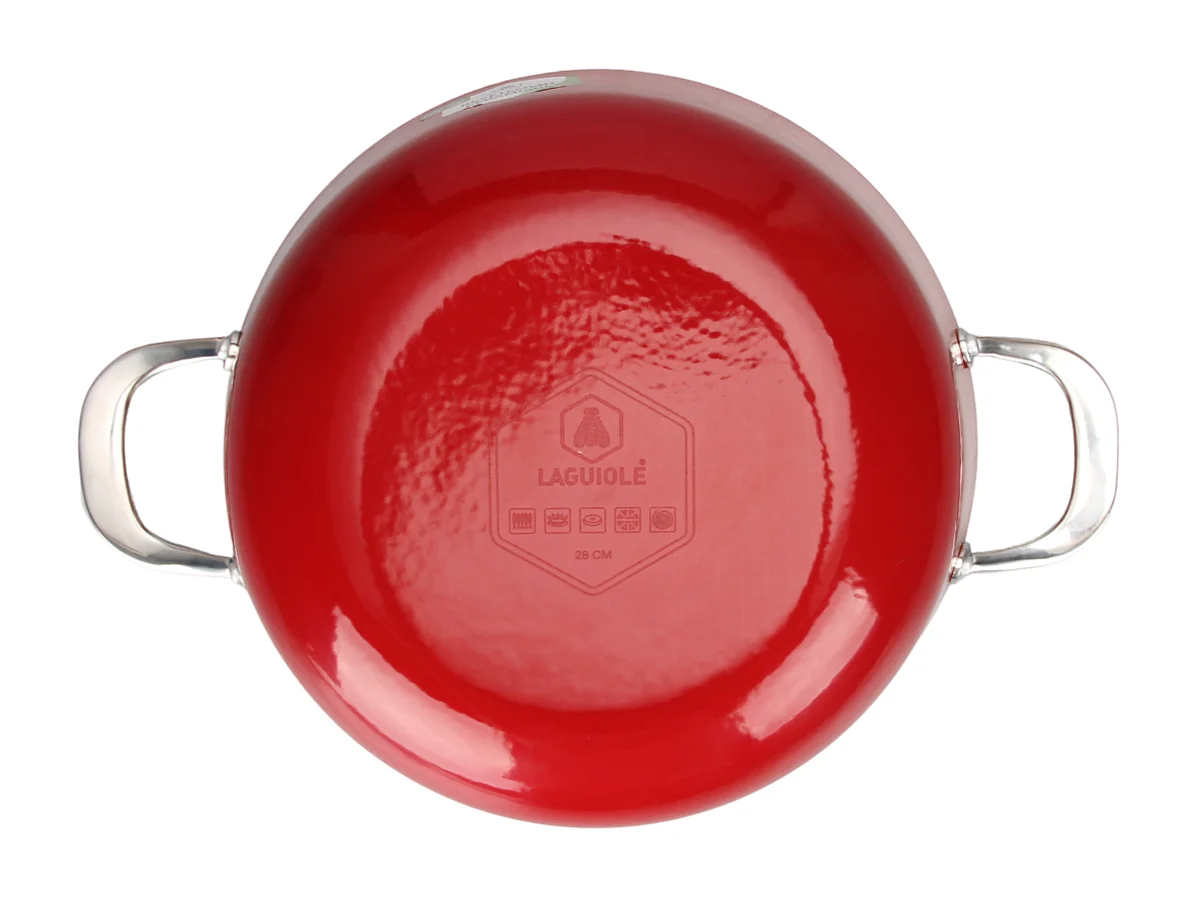 Faitout rouge 28cm - "Red AirIron"