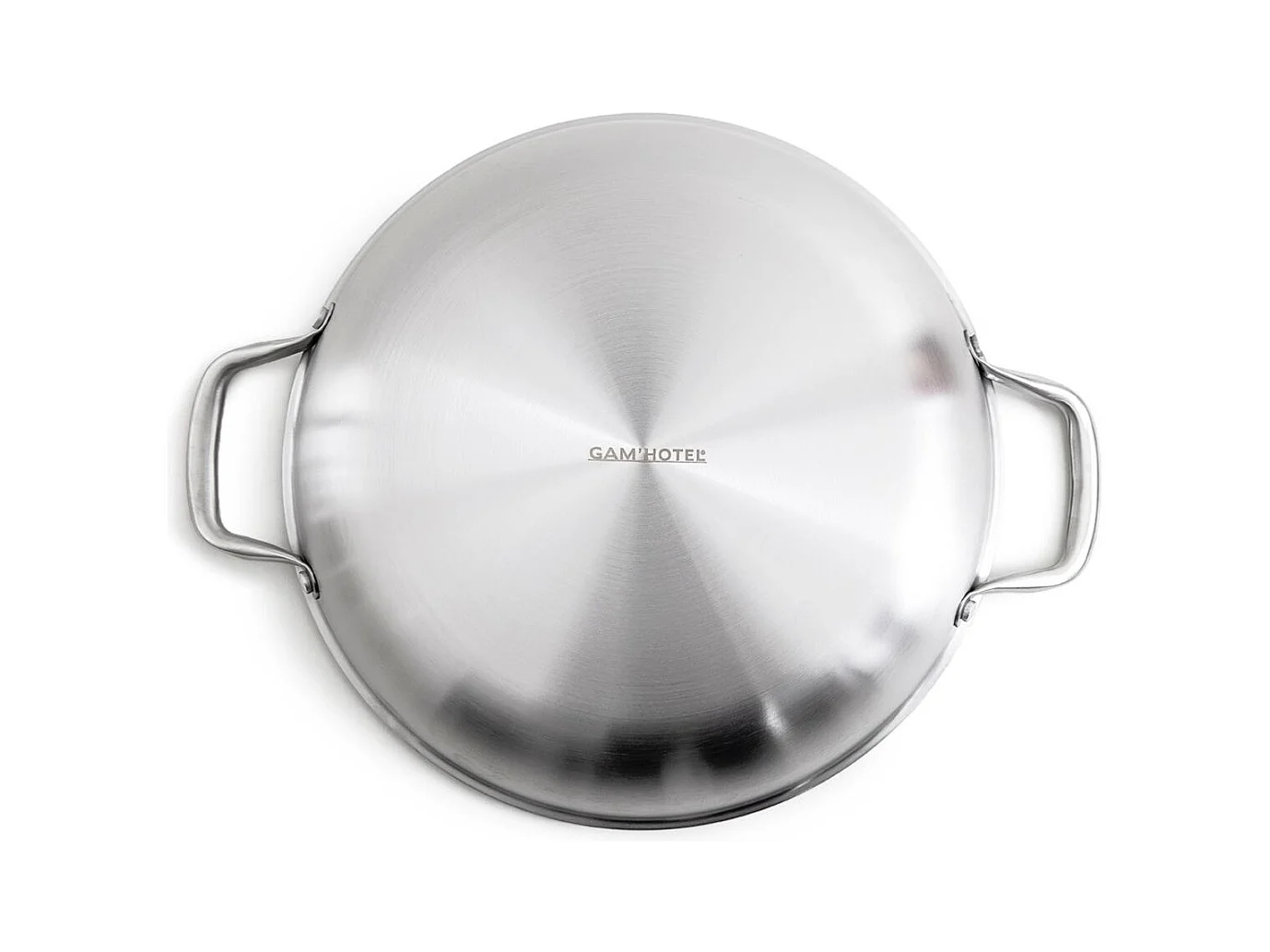 Plat à paëlla 32cm triplex avec couvercle - "Black Cube"