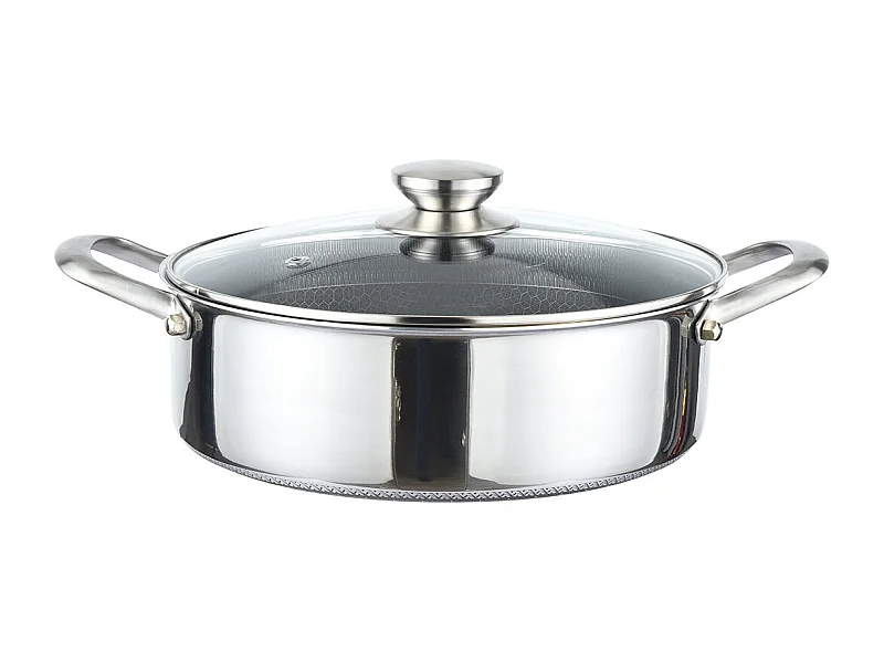 Sautoir 24cm - "Black Cube"