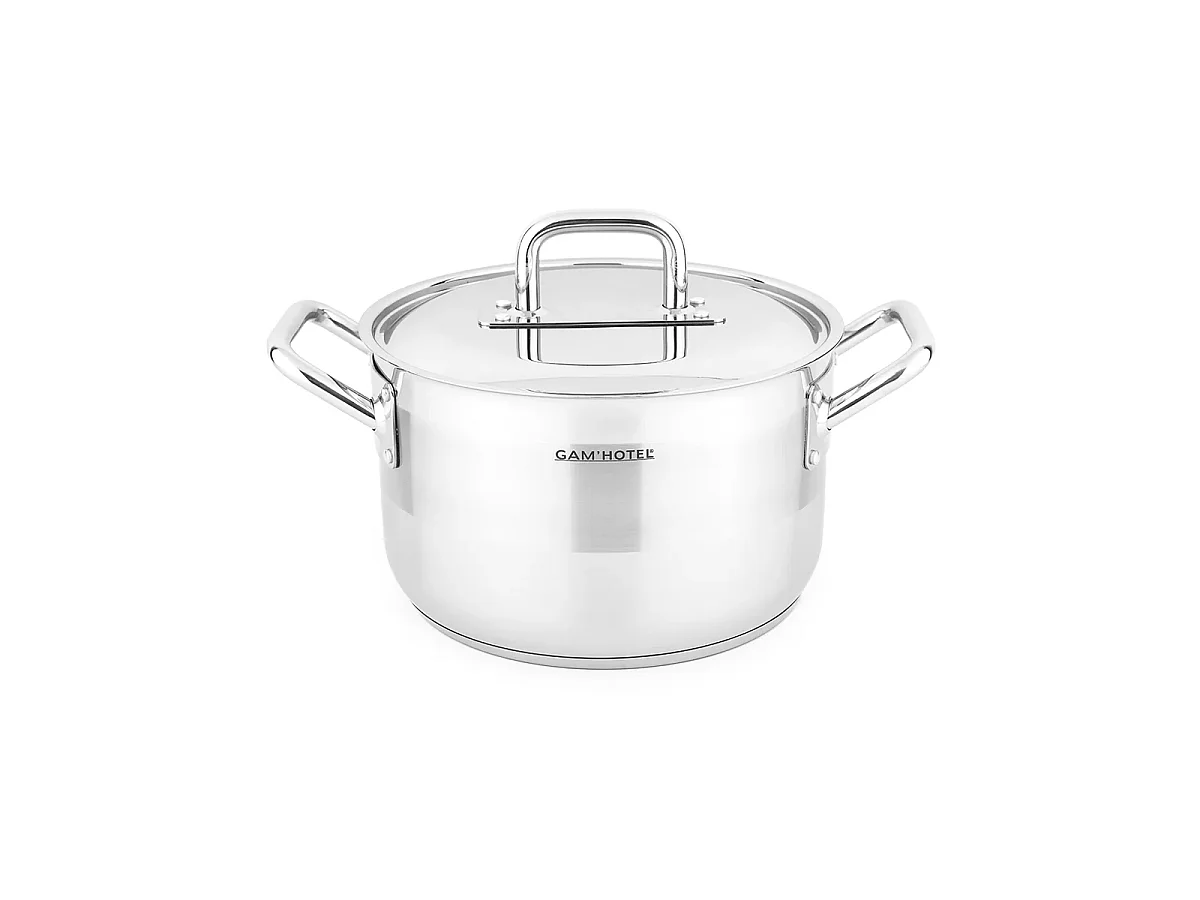 Marmite en inox - 28 - Argenté - Icône