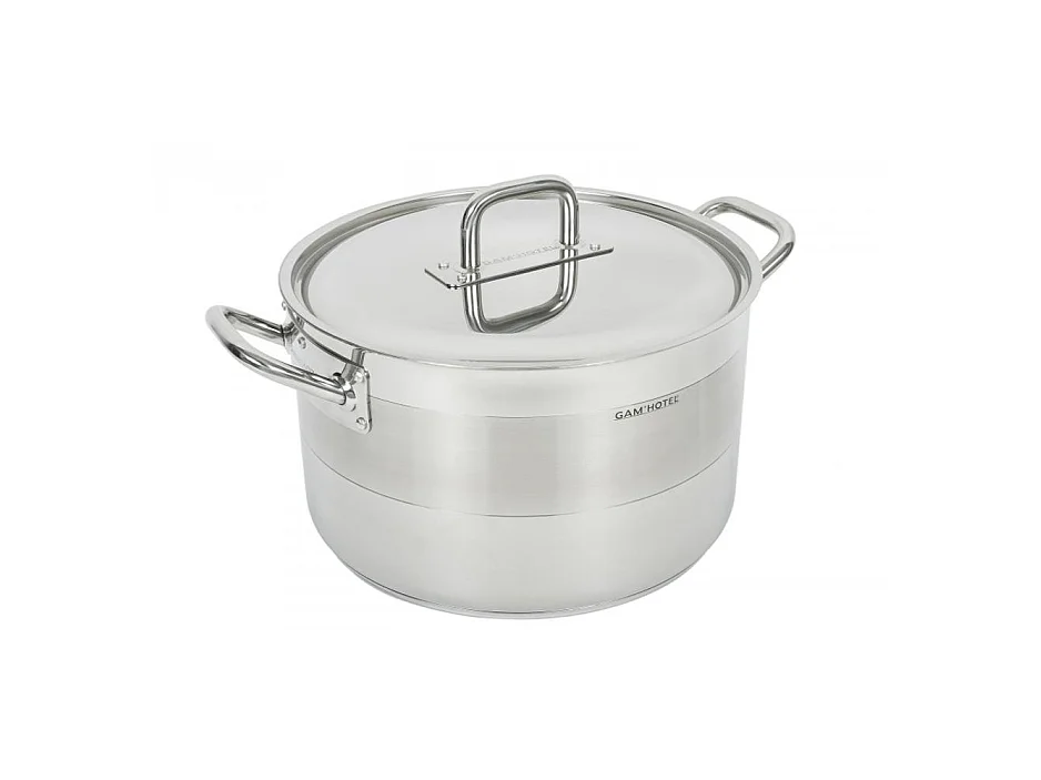Marmite inox - 50cm induction