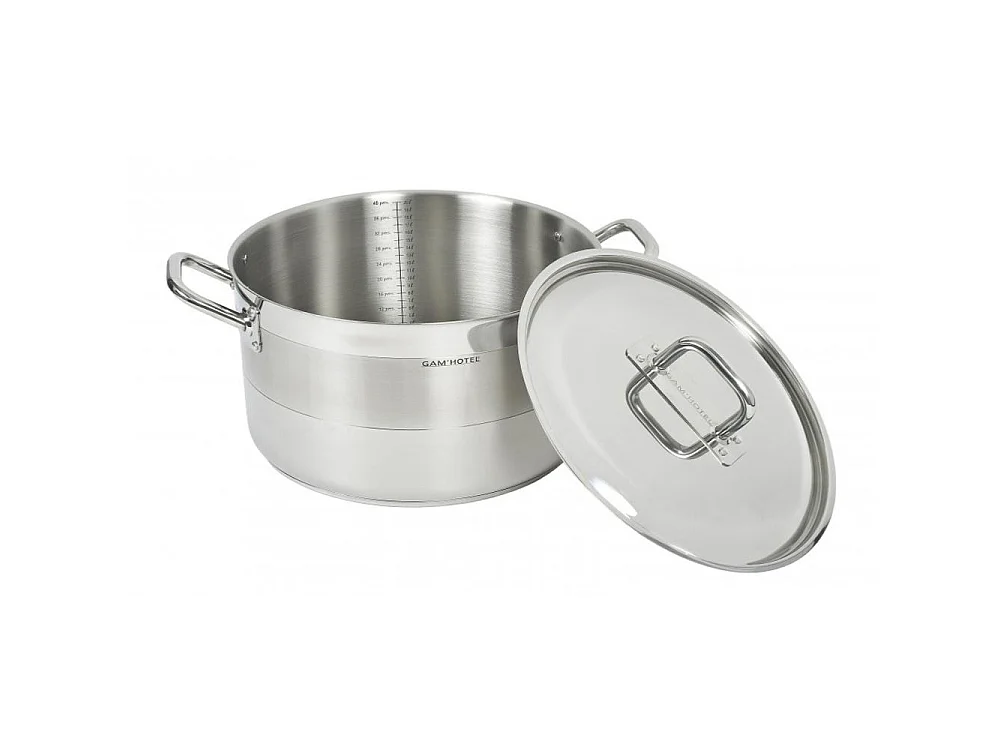 Marmite inox - 50cm induction