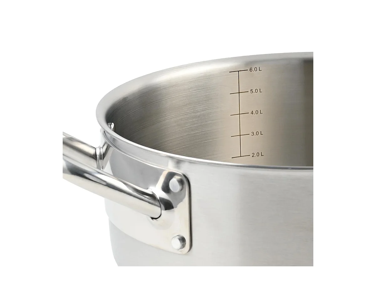 Faitout triplex 24x8,5cm - Induction