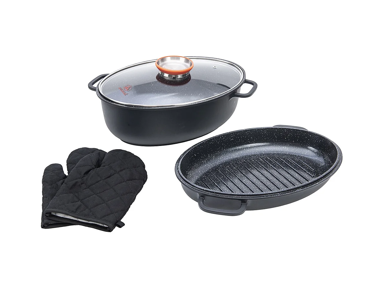 Braisière noir 38cm - "Alizée"