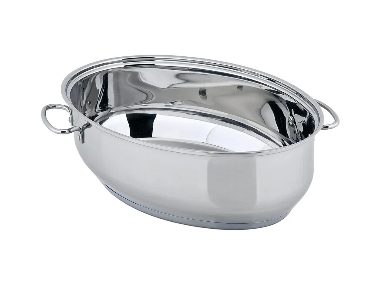 Braisière inox 38cm - 5 pièces