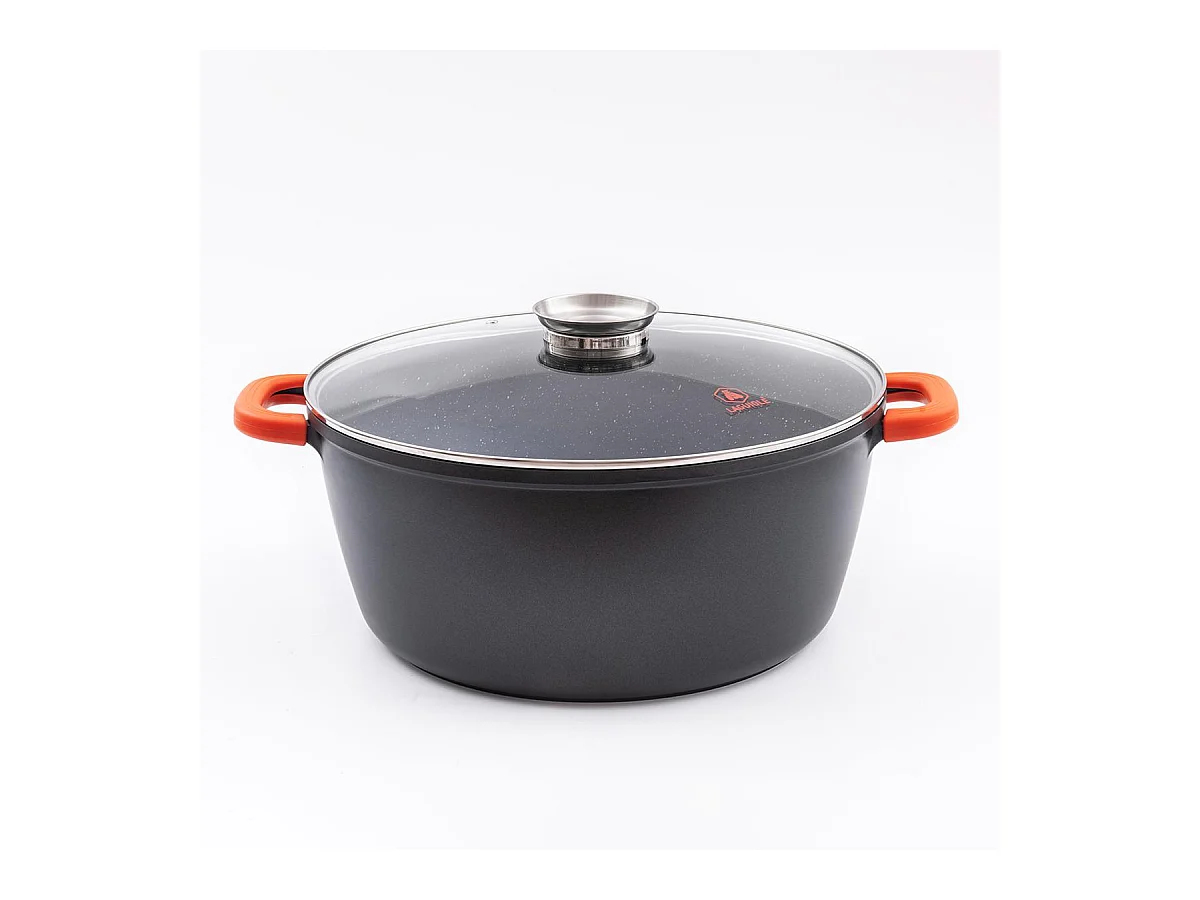 Faitout noir 36cm revêtement céramique - "RobuCook"