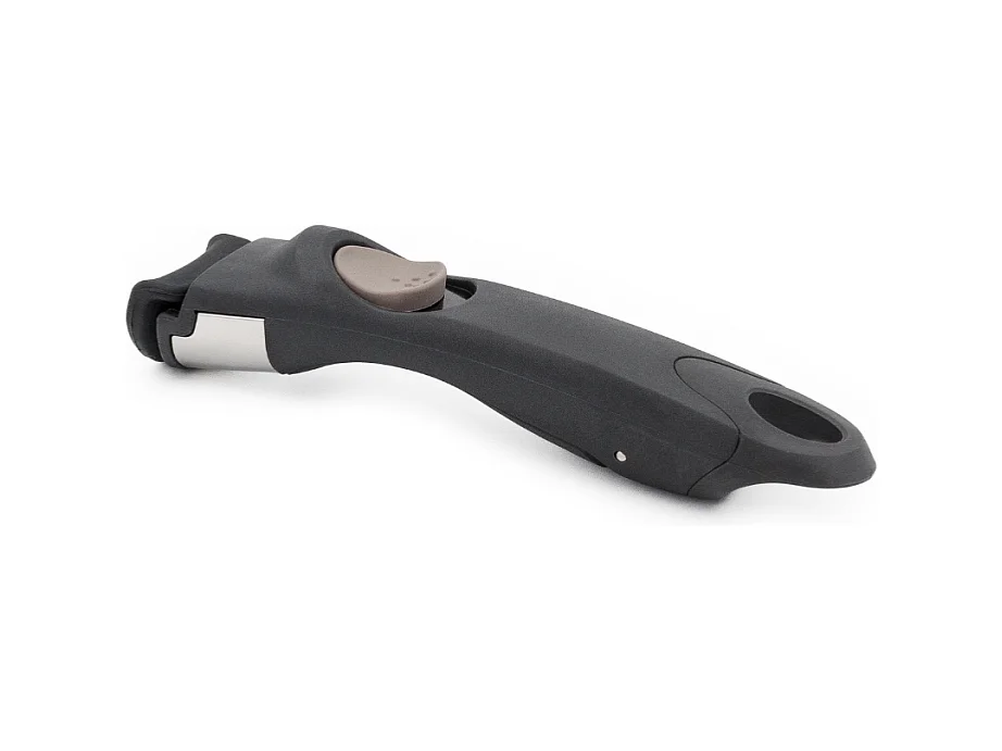 Poignée amovible noir/gris - "Astuce"