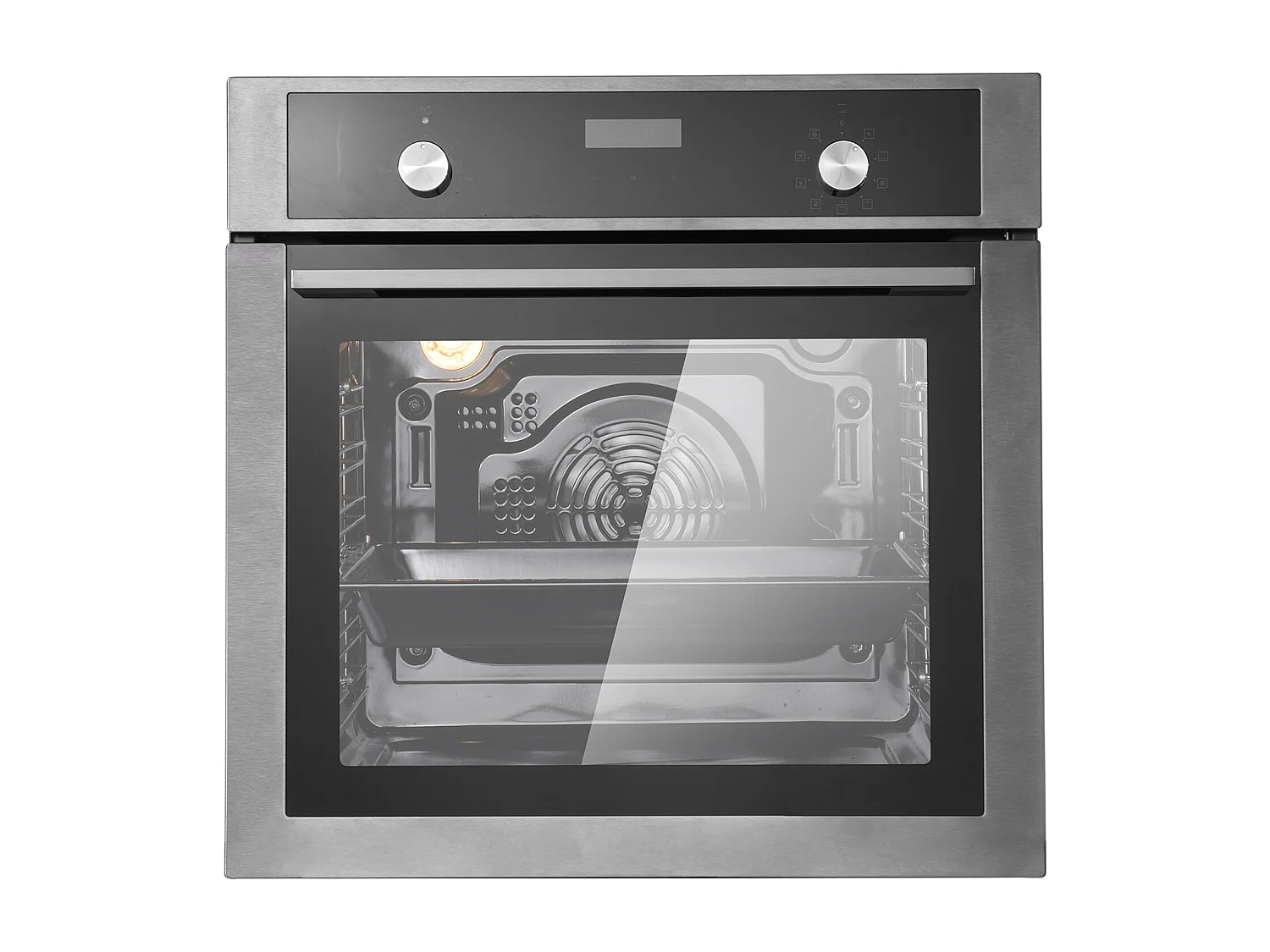 Four Mural Simple SucceBuy Encastrable Électrique de 59.5cm 76L 9 Fonctions, Chauffage Rapide à 200 °C en 5 Min, avec Grille de Cuisson