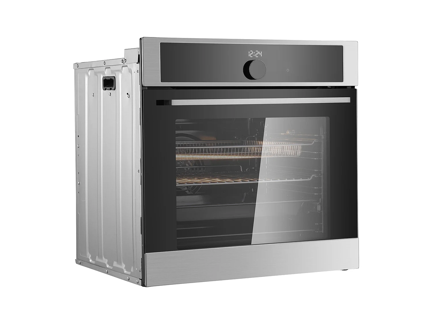 Four Mural Simple SucceBuy Encastrable Électrique de 59.5cm 76L 16 Fonctions pour la Cuisine, Chauffage Rapide à 200 °C en 5 Min, 3550 W