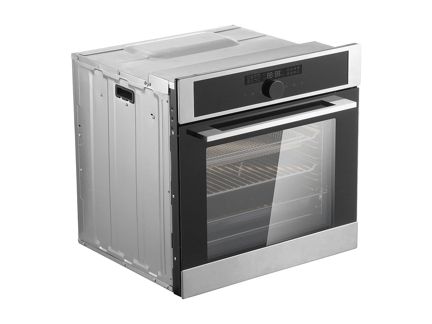 Four Mural Simple SucceBuy Encastrable Électrique de 59.5cm 76L 16 Fonctions pour la Cuisine, Chauffage Rapide à 200 °C en 5 Min, 3550 W