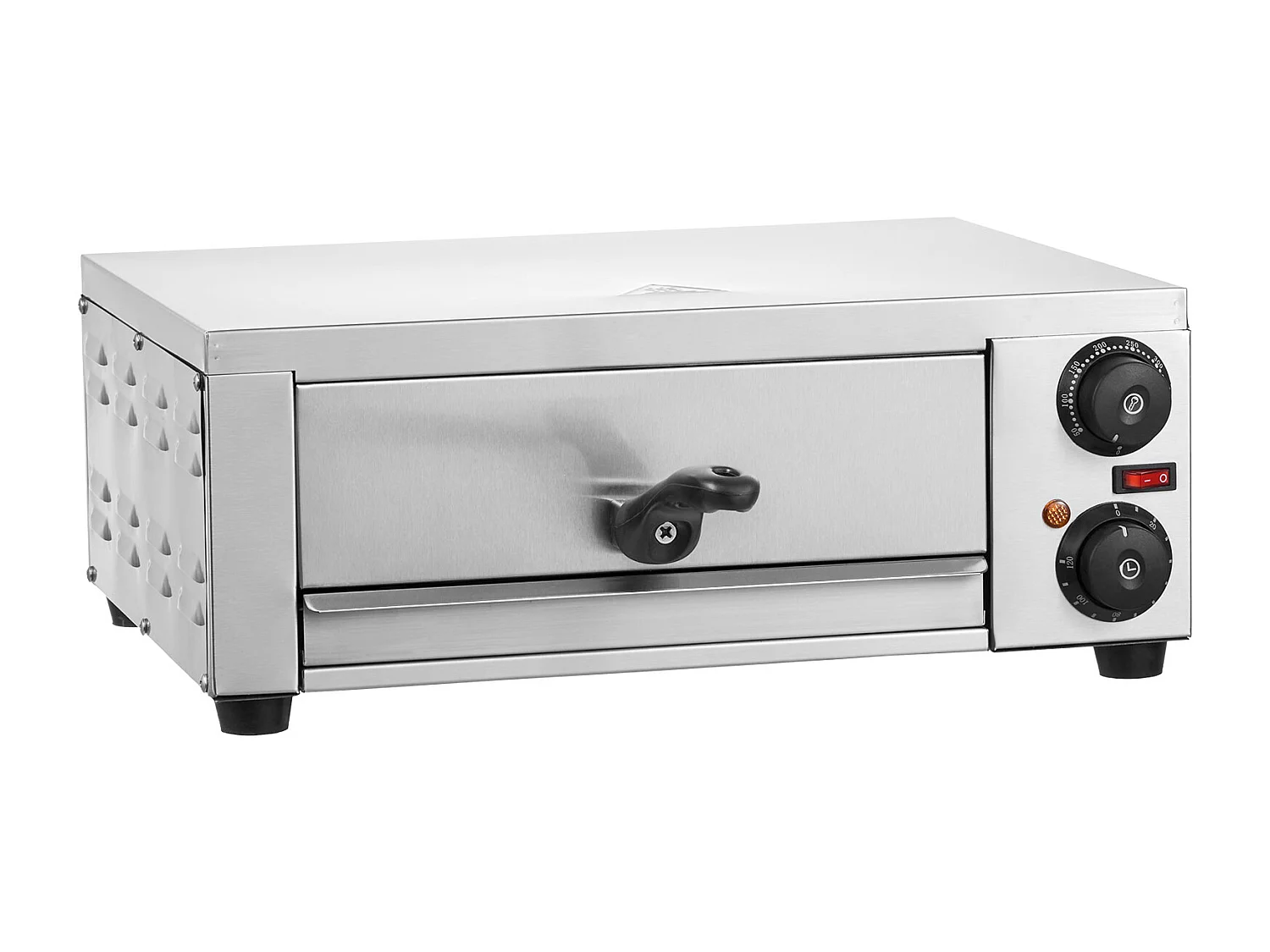 Elektryczny Piec do Pizzy SucceBuy na Stół, Rozmiar 30CM, 1500 W, z Regulowalną Temperaturą i Czasomierzem od 0 do 120 Minut