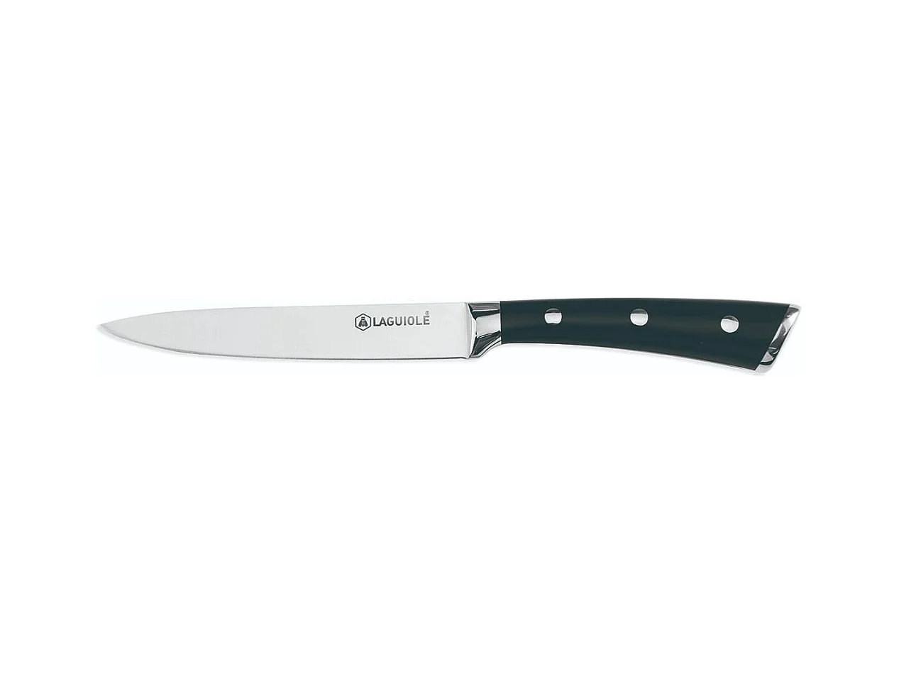 Couteau office noir 24cm - "Lustrobois"