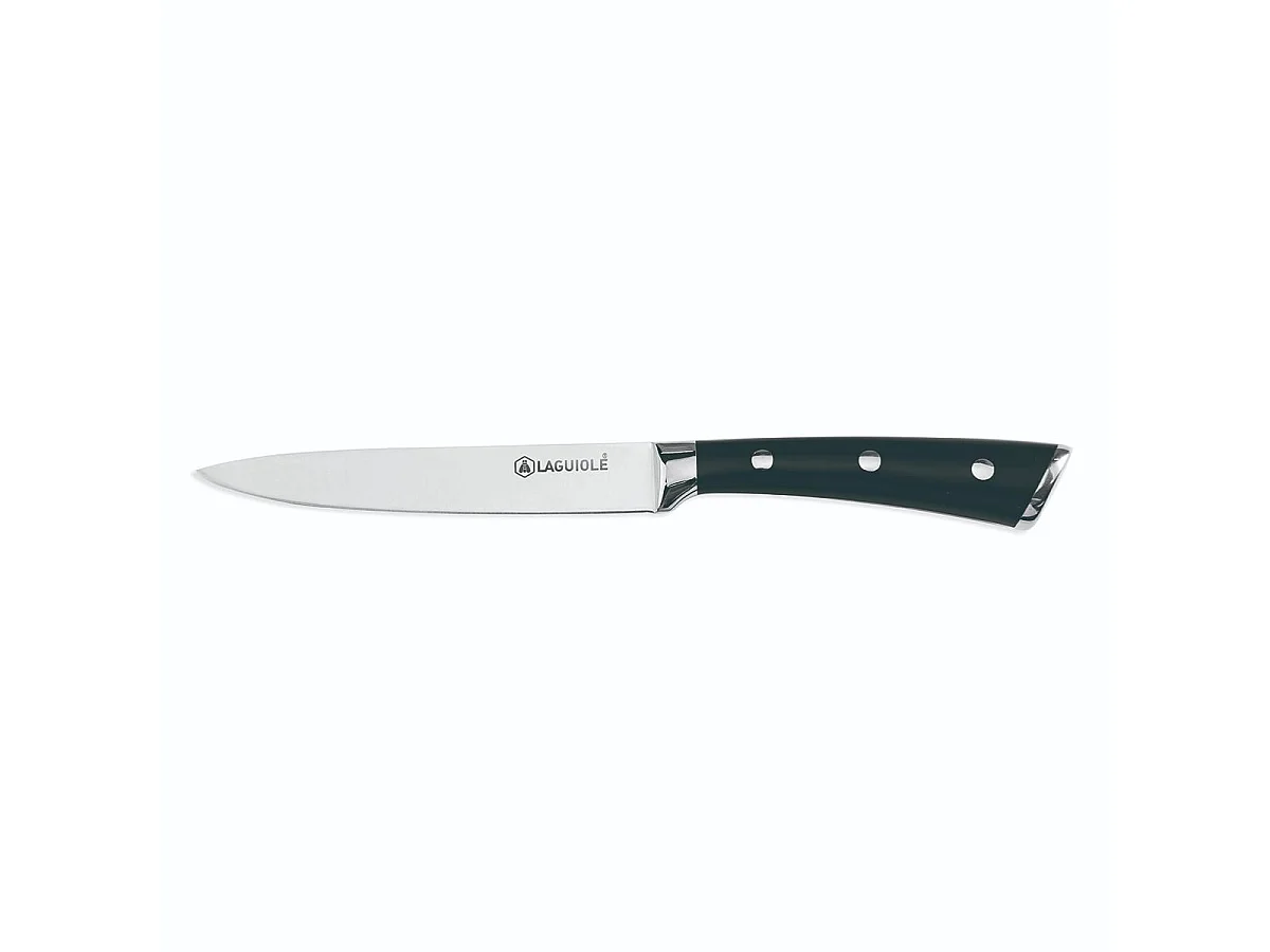 Couteau office noir 24cm - "Lustrobois"
