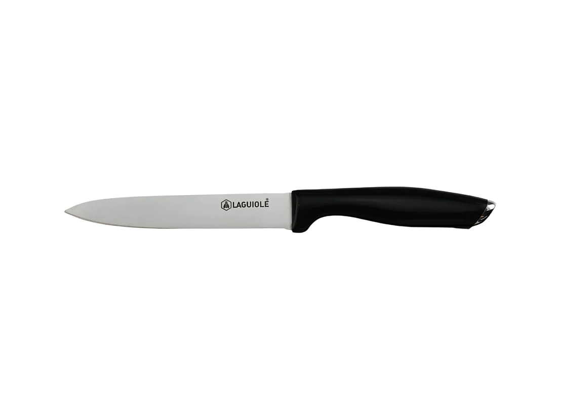 Couteau office noir 24cm - "Lumin"