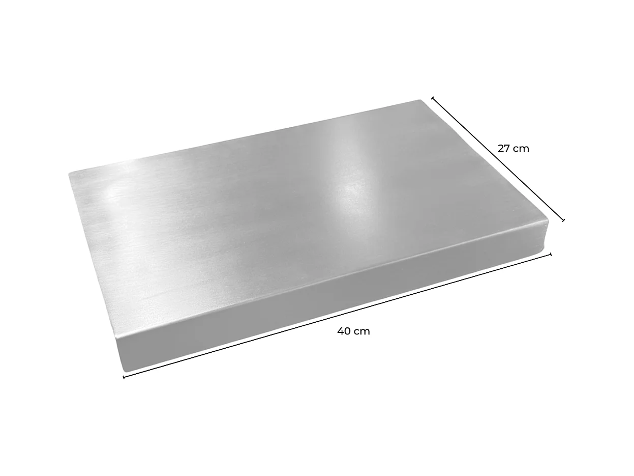 Plateau - argent métal - MADELINE