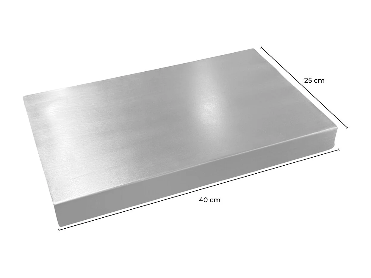 Tablett - Silber Metall - MADELINE