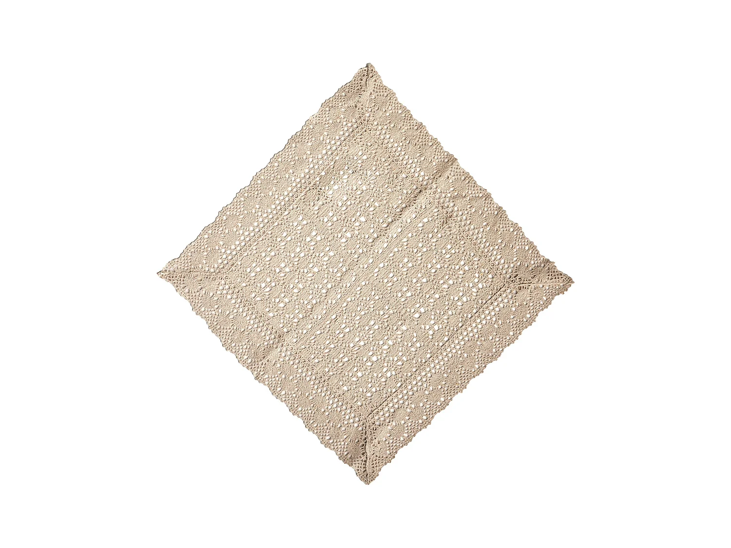 Napperon Folkelips Beige Moyen 45 x 45